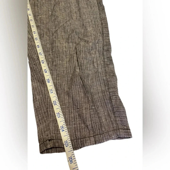 Anthropologie Hei Hei 100% Linen Tapered Jogger Pants - Picture 12 of 12